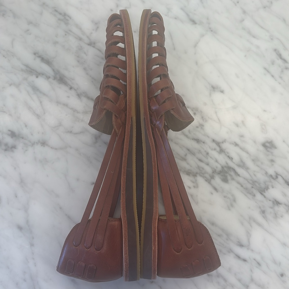 Women's Nisolo Huarache Sandals in Brandy, Size 9 - Picture 6 of 6